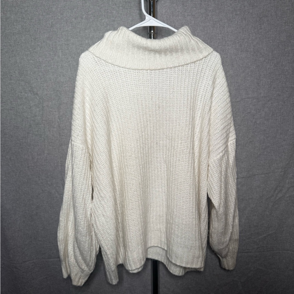 Old Navy Cream Cowl Neck Sweater